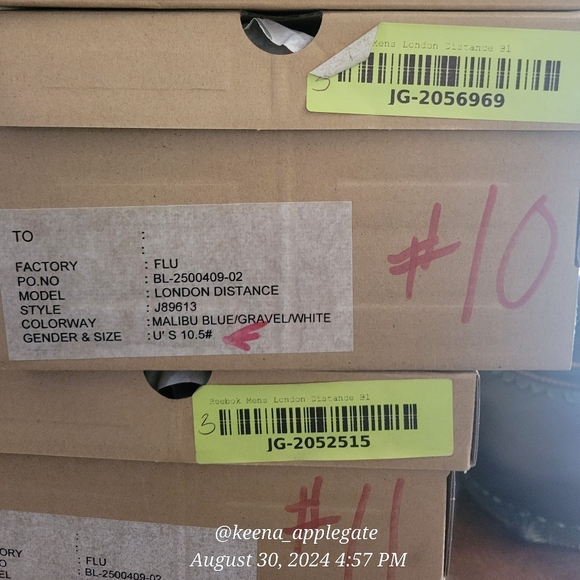 Reebok Mens London Distance Blue Track Shoes Running Shoe Athletic Shoe #10 - Picture 11 of 11